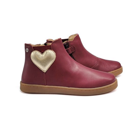 Falcotto Glarny Rose Platinum Heart Booties