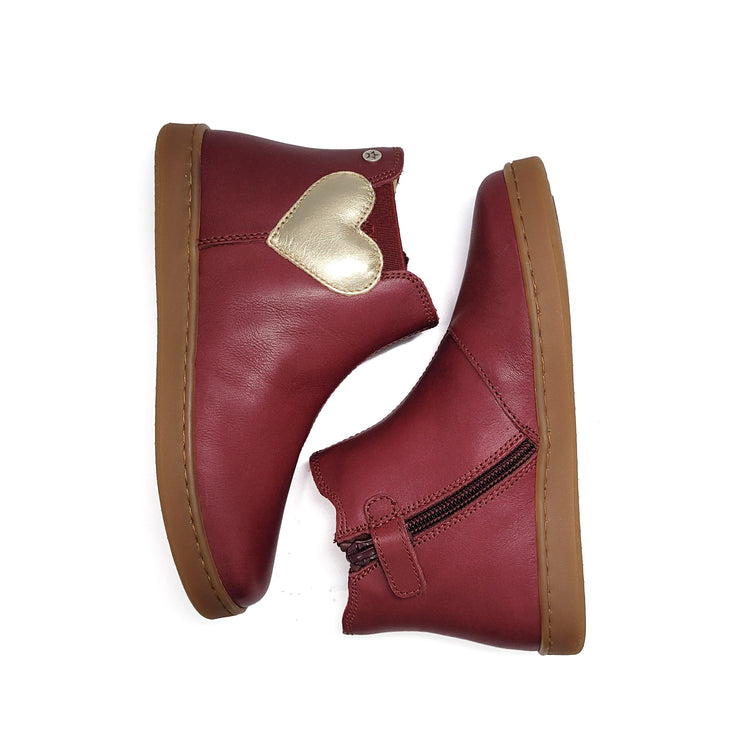 Falcotto Glarny Rose Platinum Heart Booties