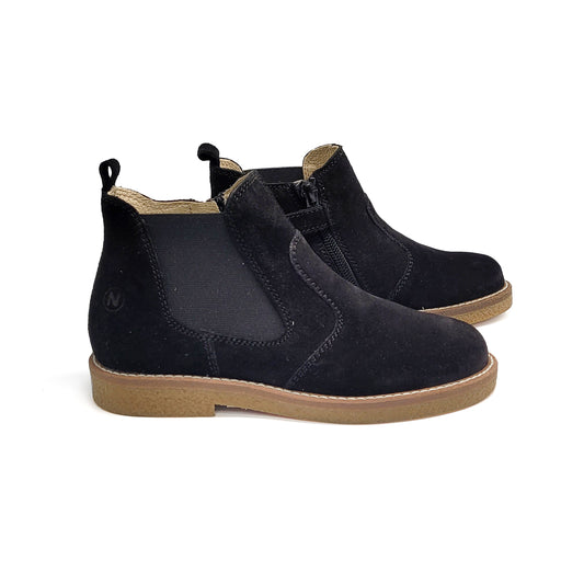 Falcotto (Naturino) Arthur Black Suede Bootie