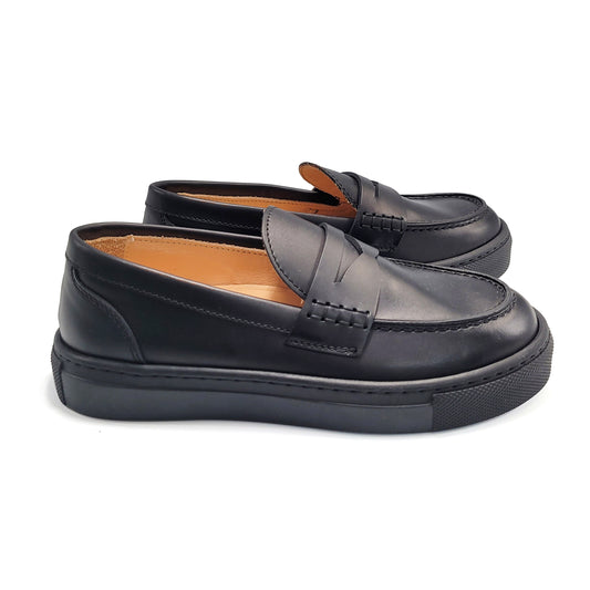 Rondinella Black Penny Sneaker Loafer 12125