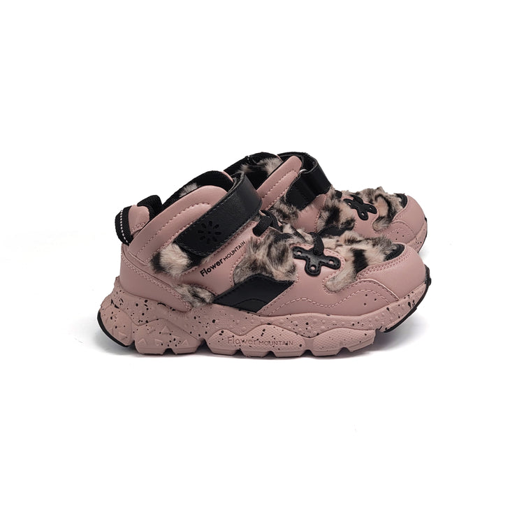 Naturino Yamano Mauve Cheeta Lightweight Sneaker