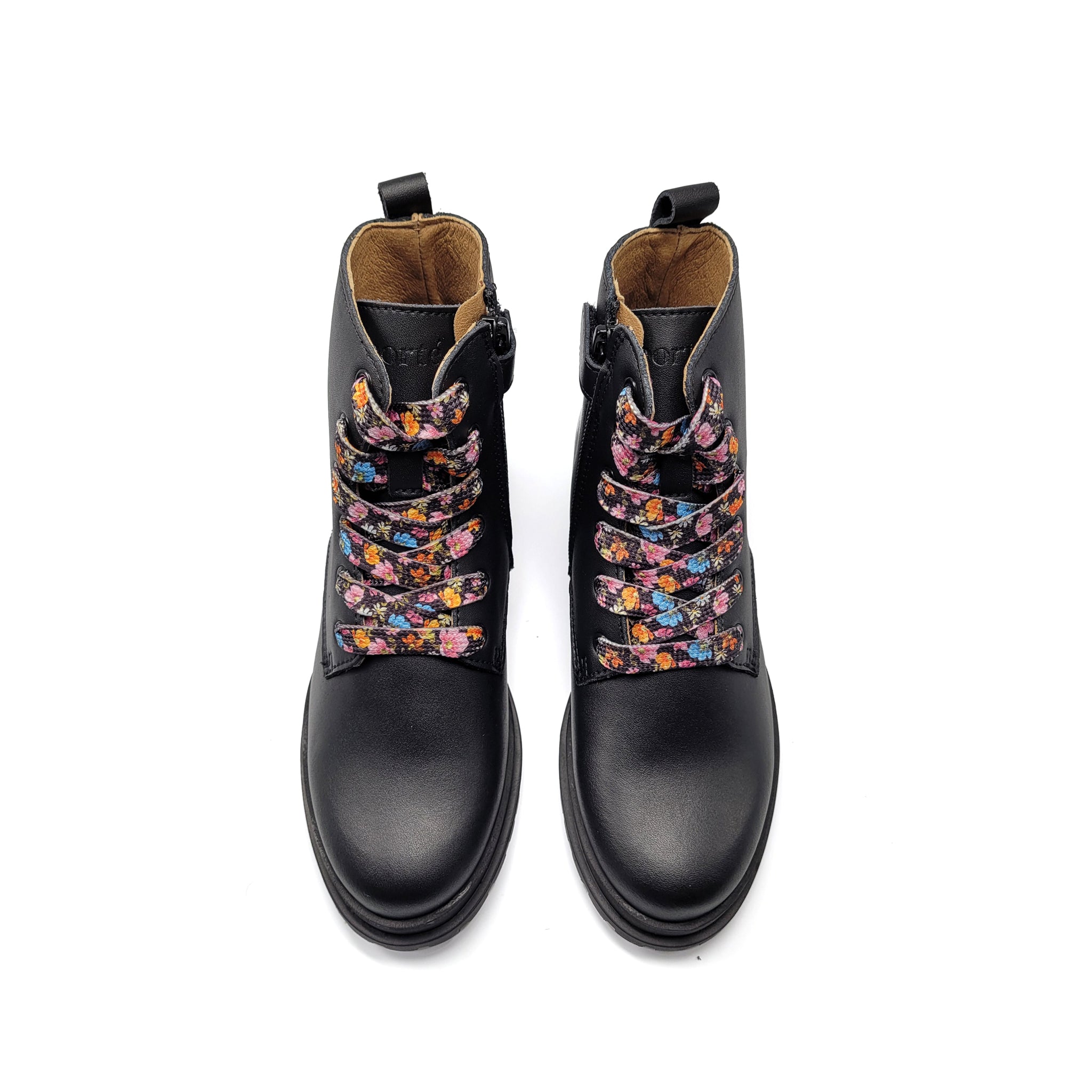 Porte Black Floral Bootie 21521