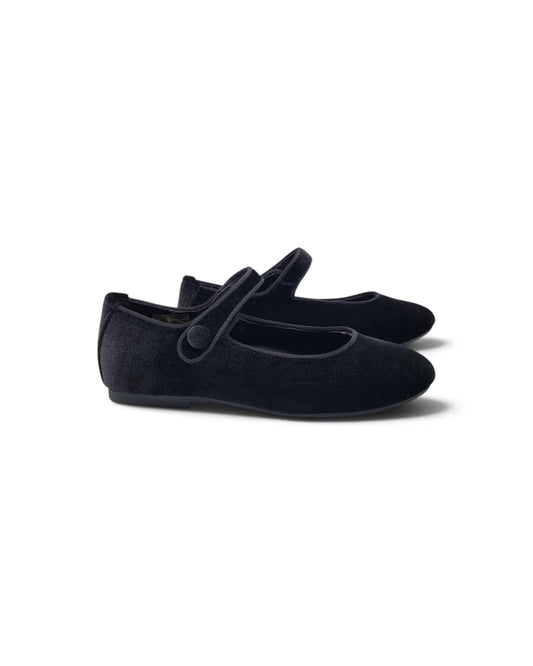 Mamelina Black Velvet Mary Jane