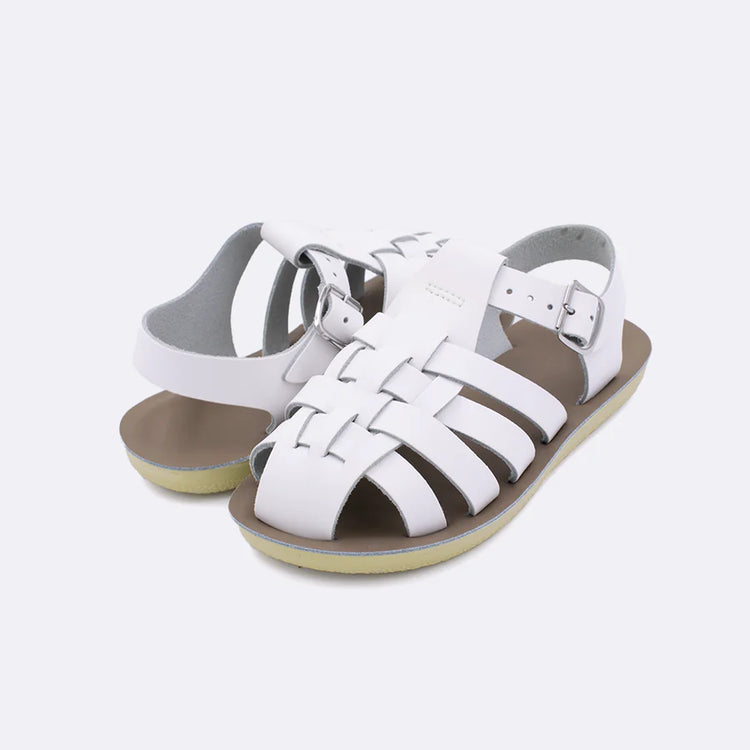 Salt Water Sailor White Sandal