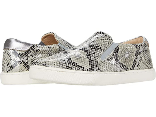 Oldsoles Hoff Style Grey Snakeskin Slip on Sneaker 6097-21