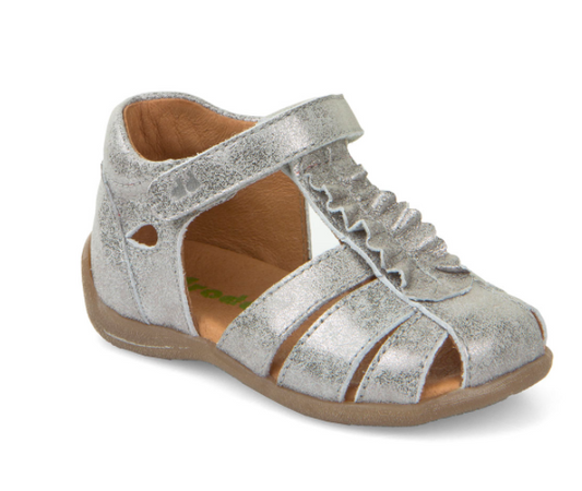 Froddo Silver Ruffle Sandal 2150078