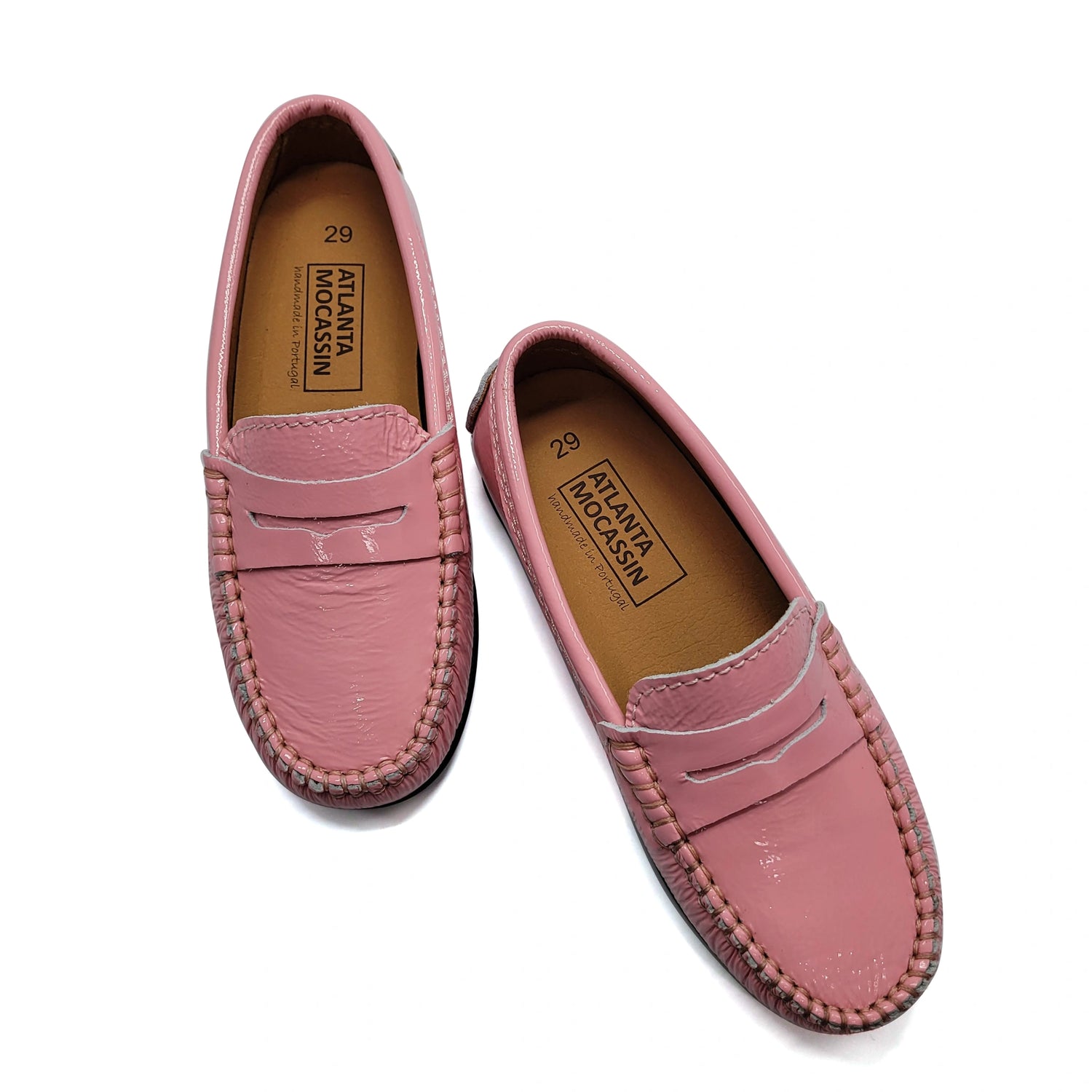 Atlanta Mocassin Blush Penny Loafer 032