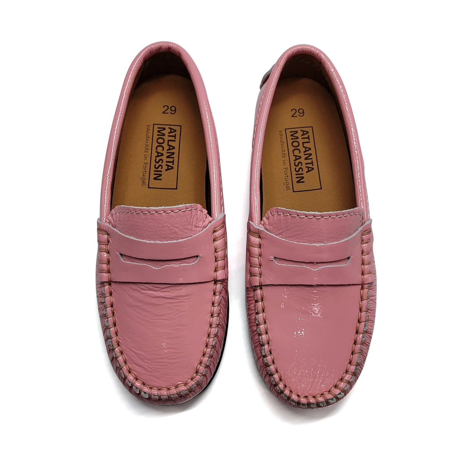 Atlanta Mocassin Blush Penny Loafer 032