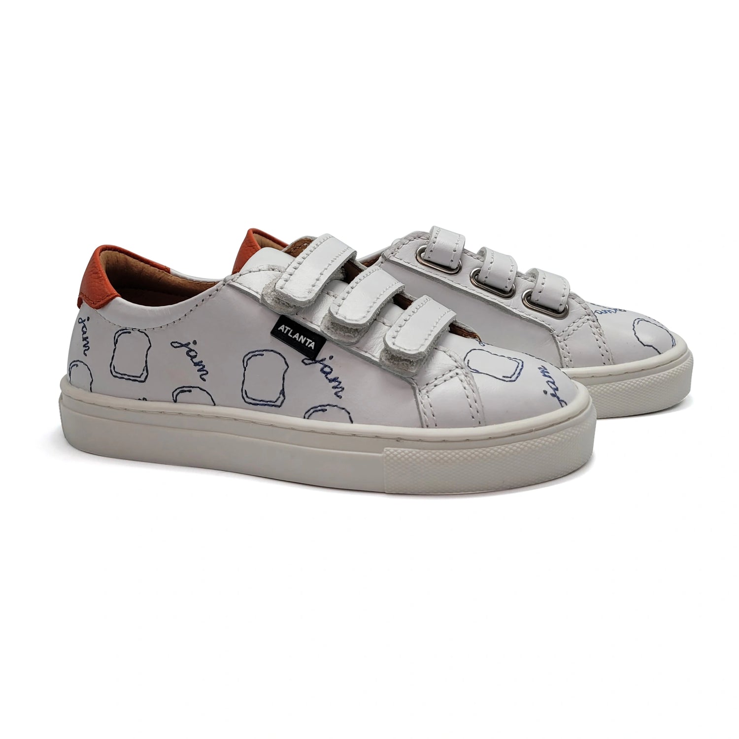 Atlanta Mocassin Jam Toast Velcro Sneaker 523