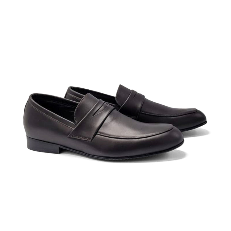 Atlanta Mocassin Classic Black Penny Loafer 111