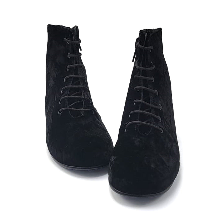 Geppettos-Crushed-Black-Velvet-Lace-Bootie-GIRLS