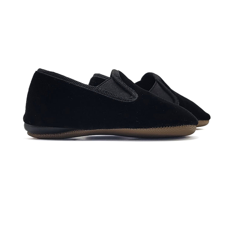 Pepe’-Black-Velvet-Smoking-Slip-On-GIRLS