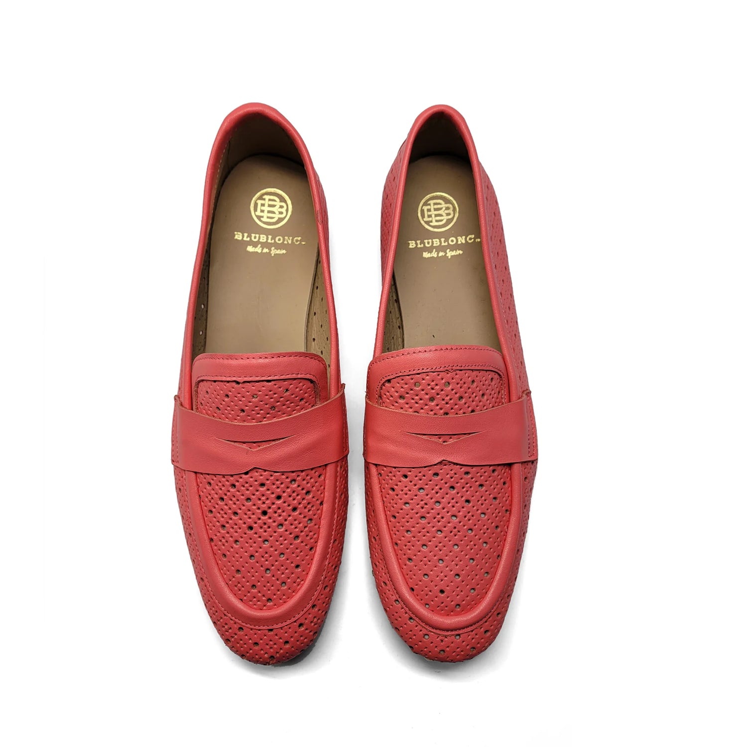 Blublonc Maya Coral Perf Loafer