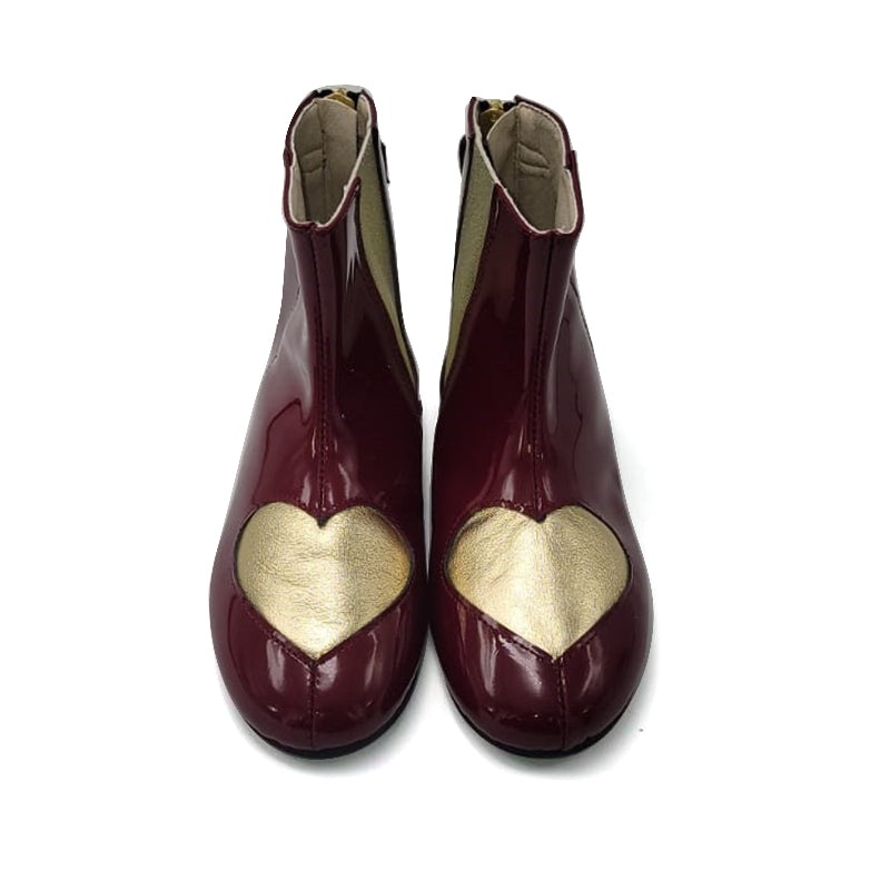 Sonatina-Philia-Burgundy-Patent-Bootie-GIRLS