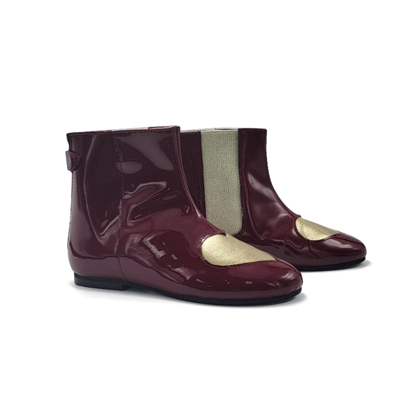 Sonatina-Philia-Burgundy-Patent-Bootie-GIRLS