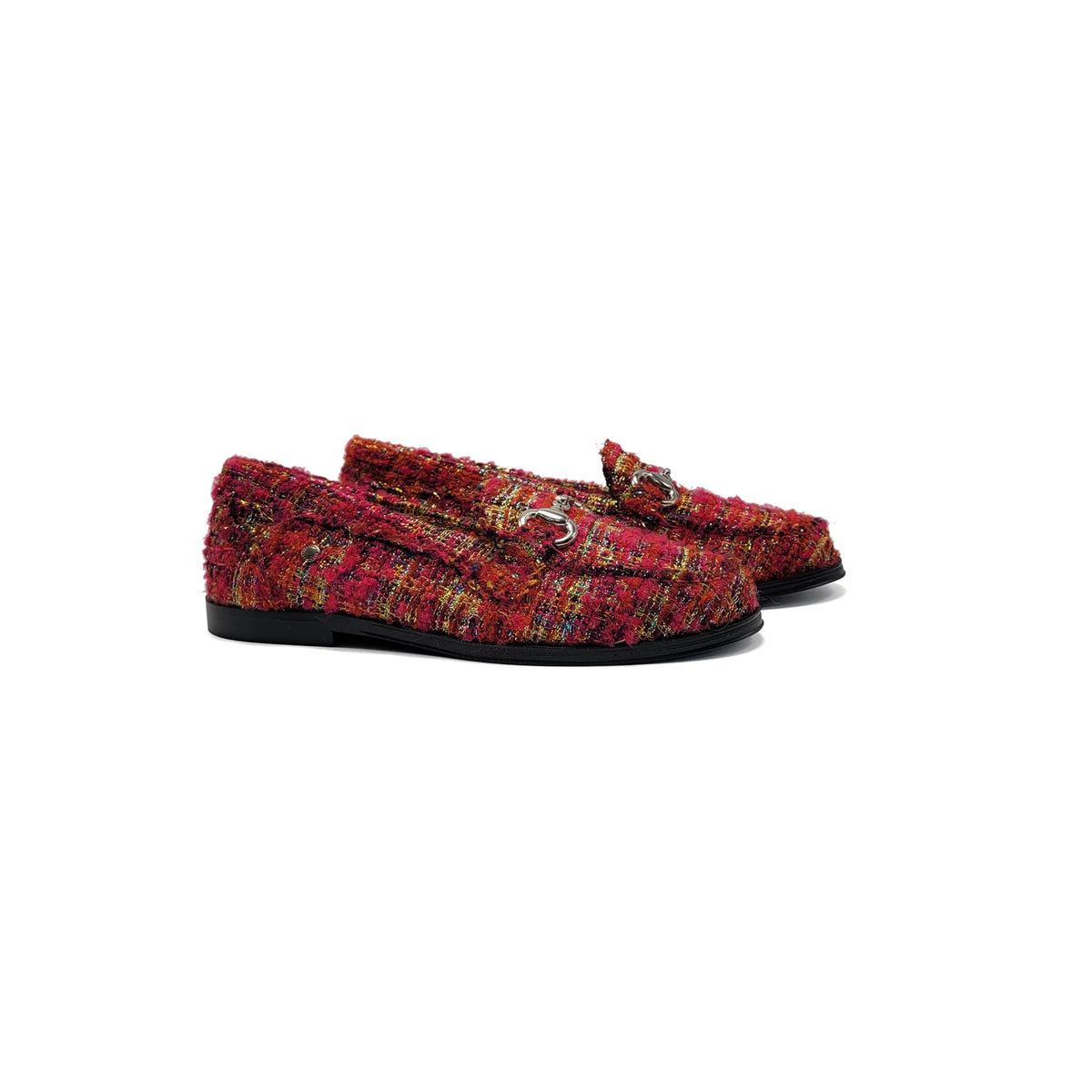 CONFETTI Red Plaid Slip On-6440