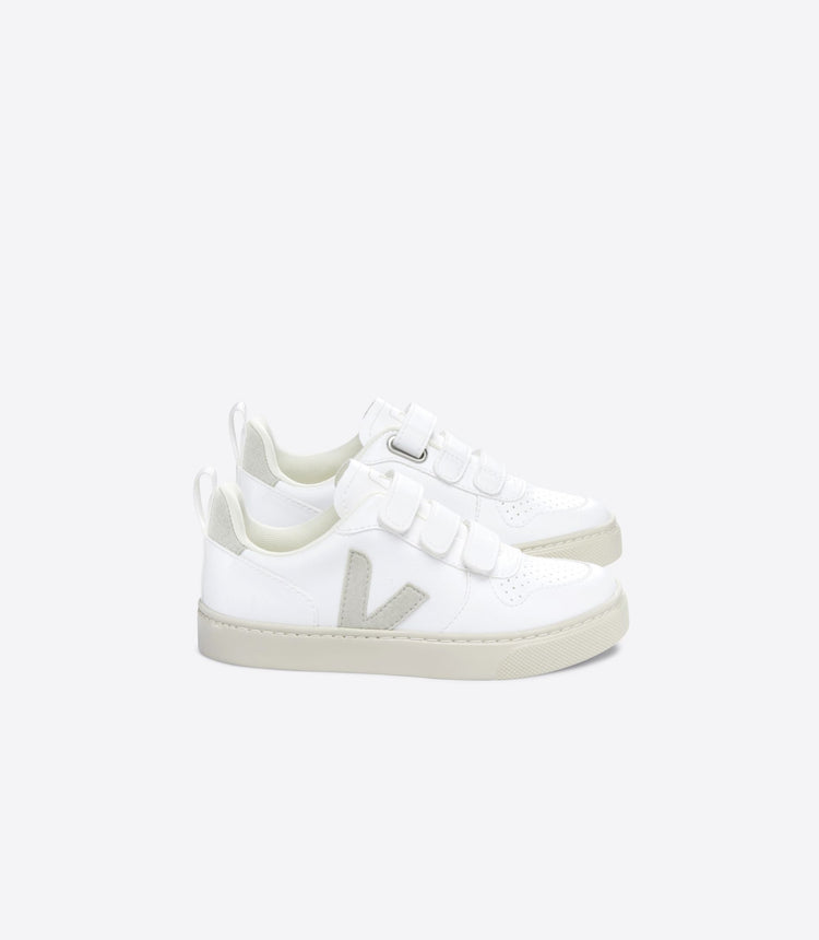 Veja White Natural Velcro Sneaker V103