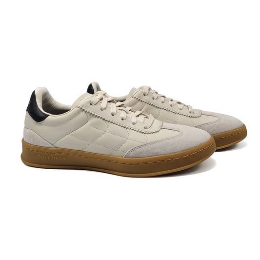 Cole Haan Breakaway Ivory Gum Suede Lace Sneaker