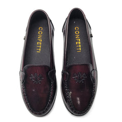 Confetti Burgundy Florentic Loafer