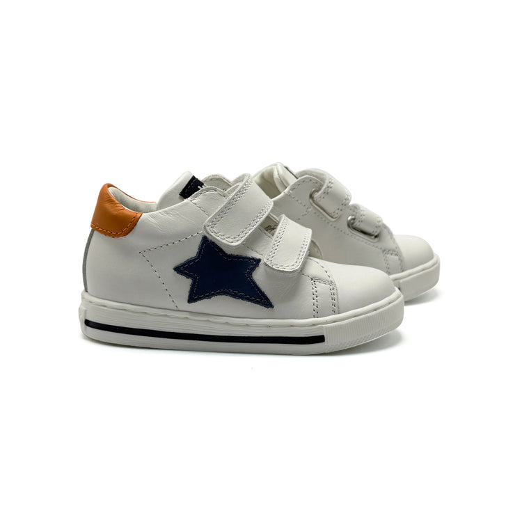 Falcotto sasha white navy orange star sneaker fast shipping
