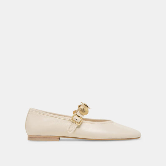 Dolce Vita Relan Off White Gold Ornaments Mary Jane