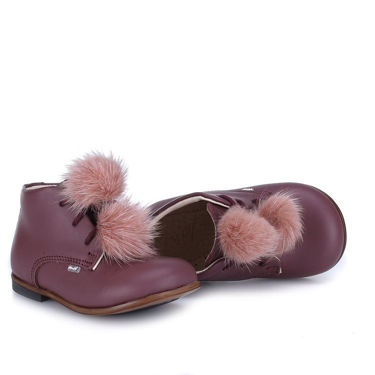 Emel Plum Pink Baby Bootie E1426