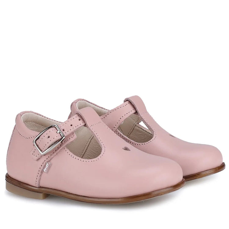 baby pink heart shoe