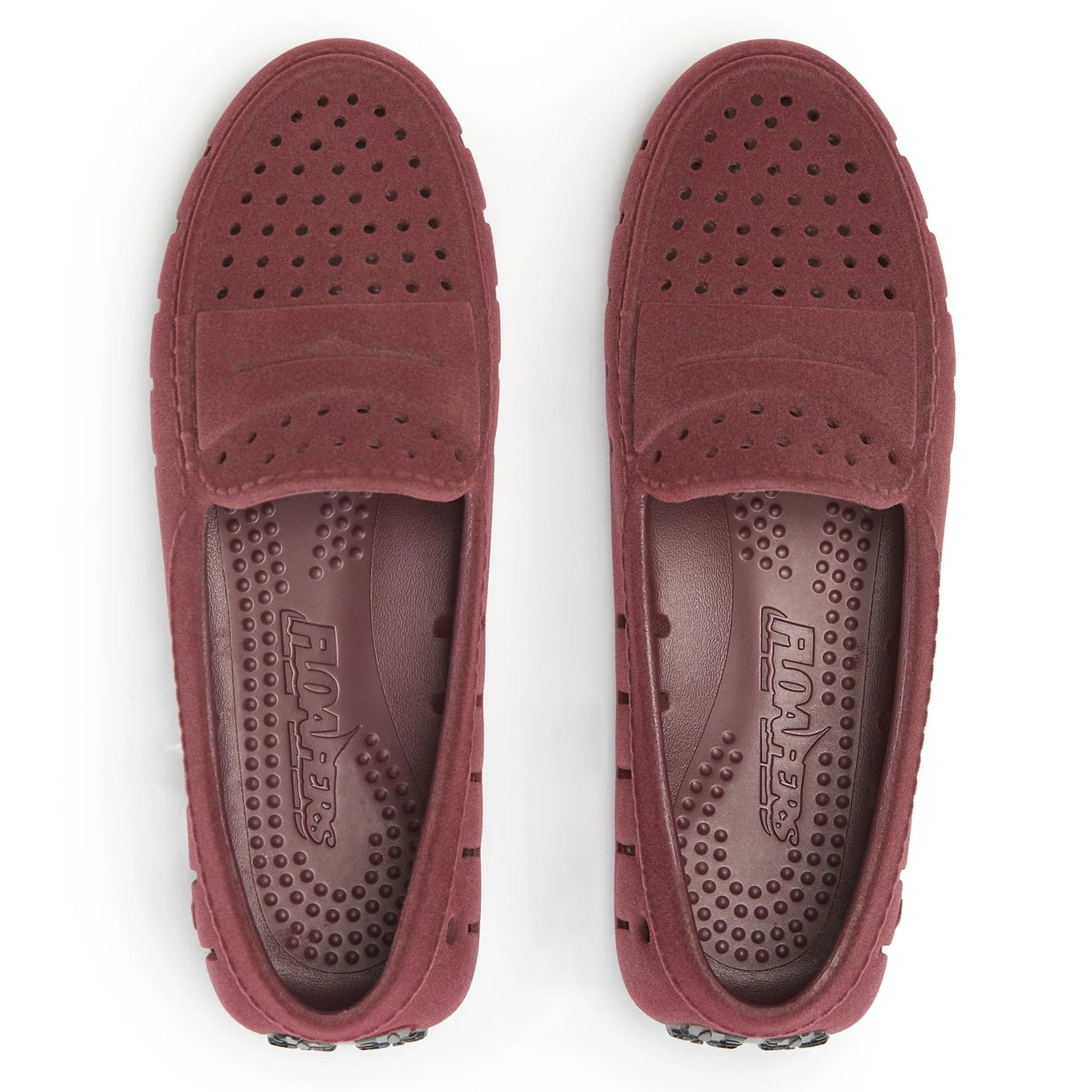 Floafers Posh Burgundy Suede Water Shoe