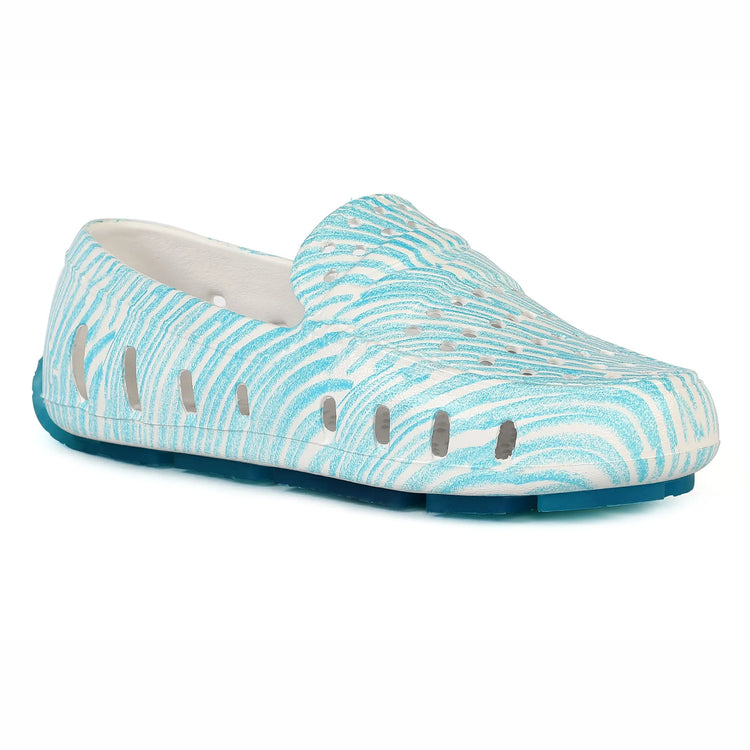 Floafers Prodigy Turquoise Scribble Water Shoe