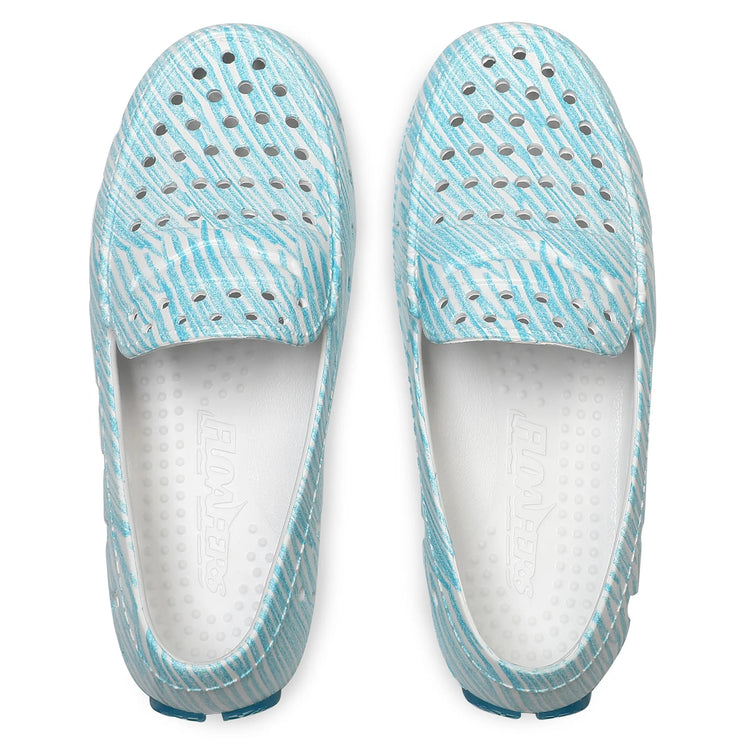 Floafers Prodigy Turquoise Scribble Water Shoe