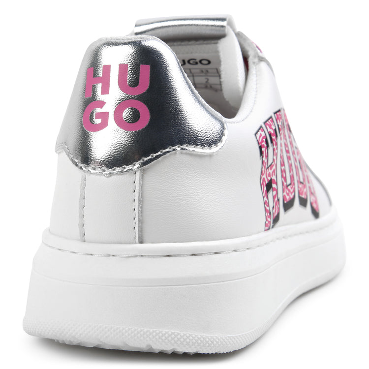 Hugo Boss White Pink Lace Sneaker G00254