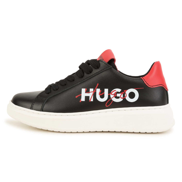 Hugo Black Red Lace Sneaker 29008