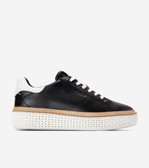 Cole Haan GrandPrø SkyWeave Black White Lace Sneaker W34428