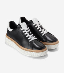 Cole Haan GrandPrø SkyWeave Black White Lace Sneaker W34428