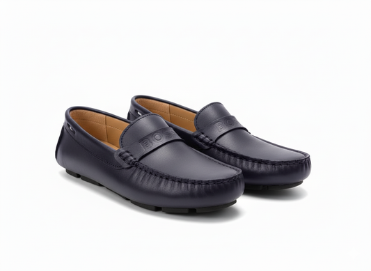 Hugo Boss Navy Loafer J51651