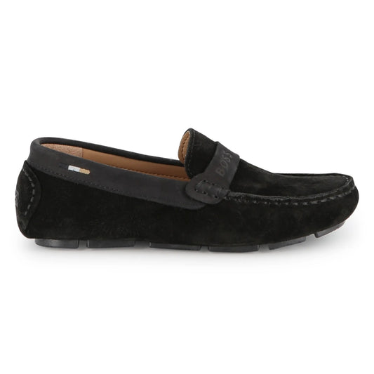 Hugo Boss Black Suede Loafer J52569