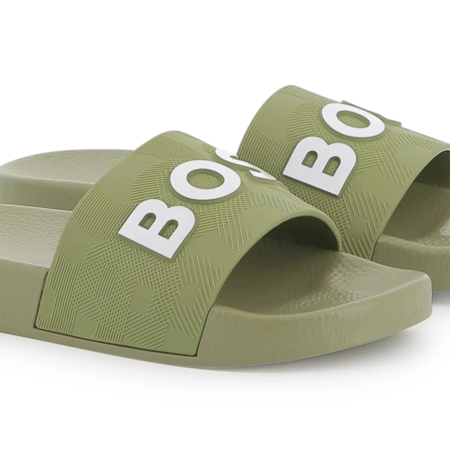 Hugo Boss Lime Green Slide J51643