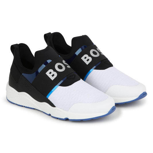 Hugo Boss Electric Blue Mesh Sneaker J50853