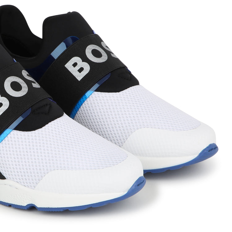 Hugo Boss Electric Blue Mesh Sneaker J50853