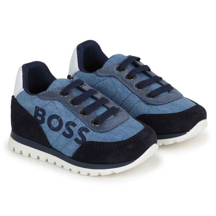 Hugo Boss Denim Slip on Sneaker J50871