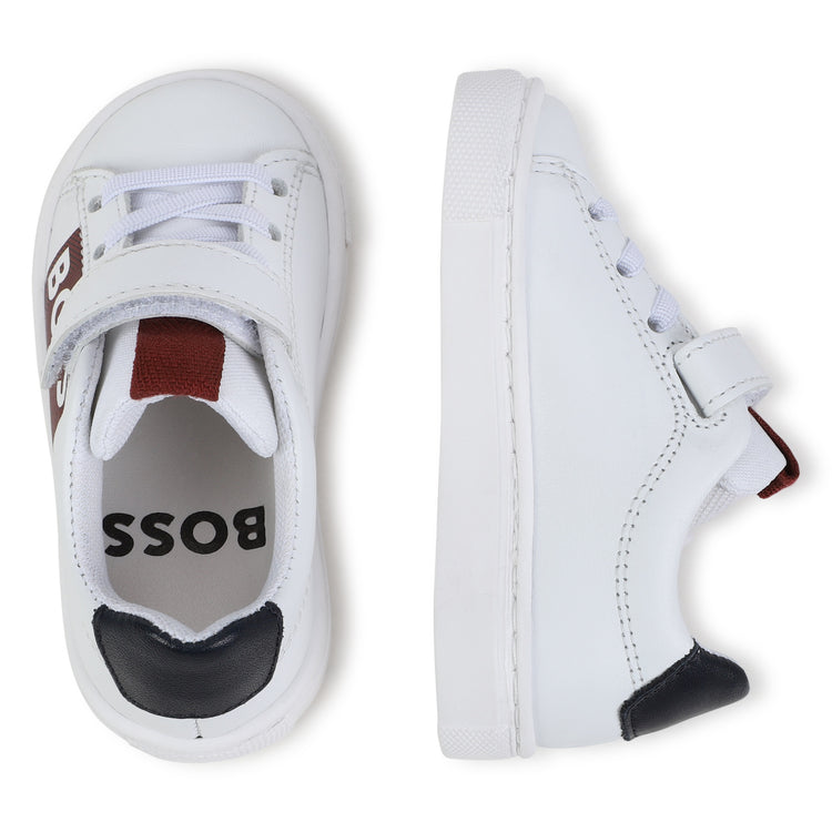 Hugo Boss Amber White Velcro Sneaker J50872