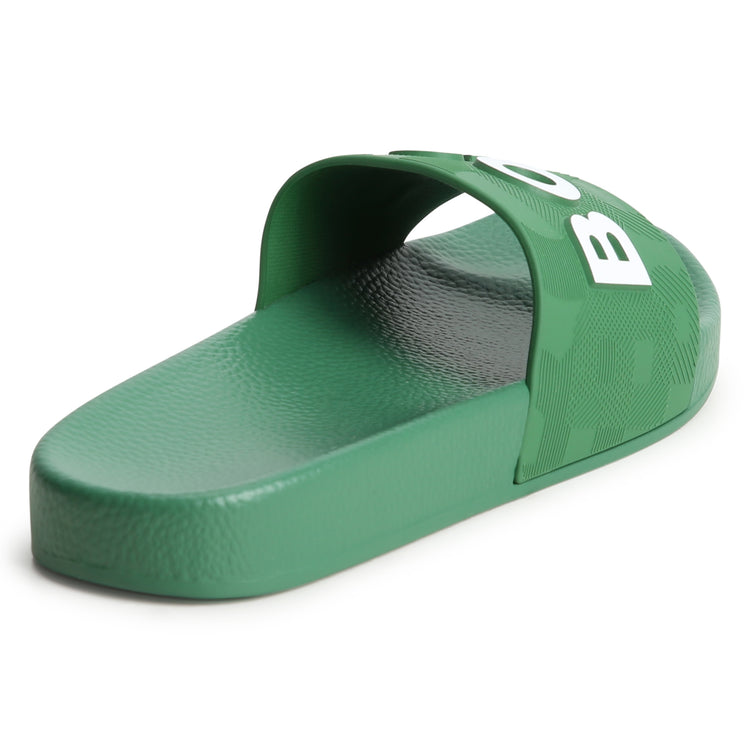 Hugo Boss Khaki Green Slides J50879