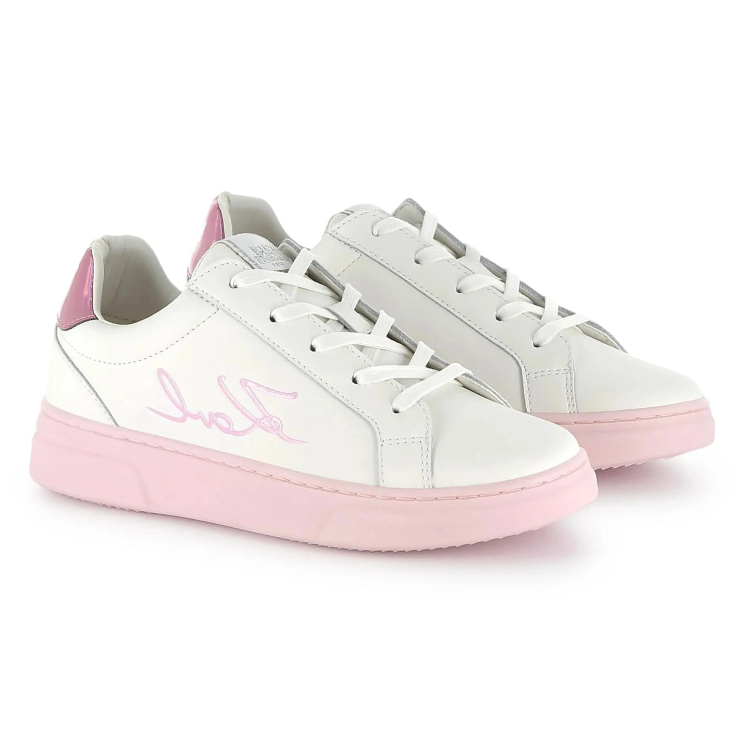 Karl Lagerfeld Pink Lace Sneaker Z30377