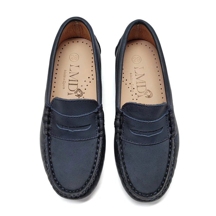 dark blue loafer soft