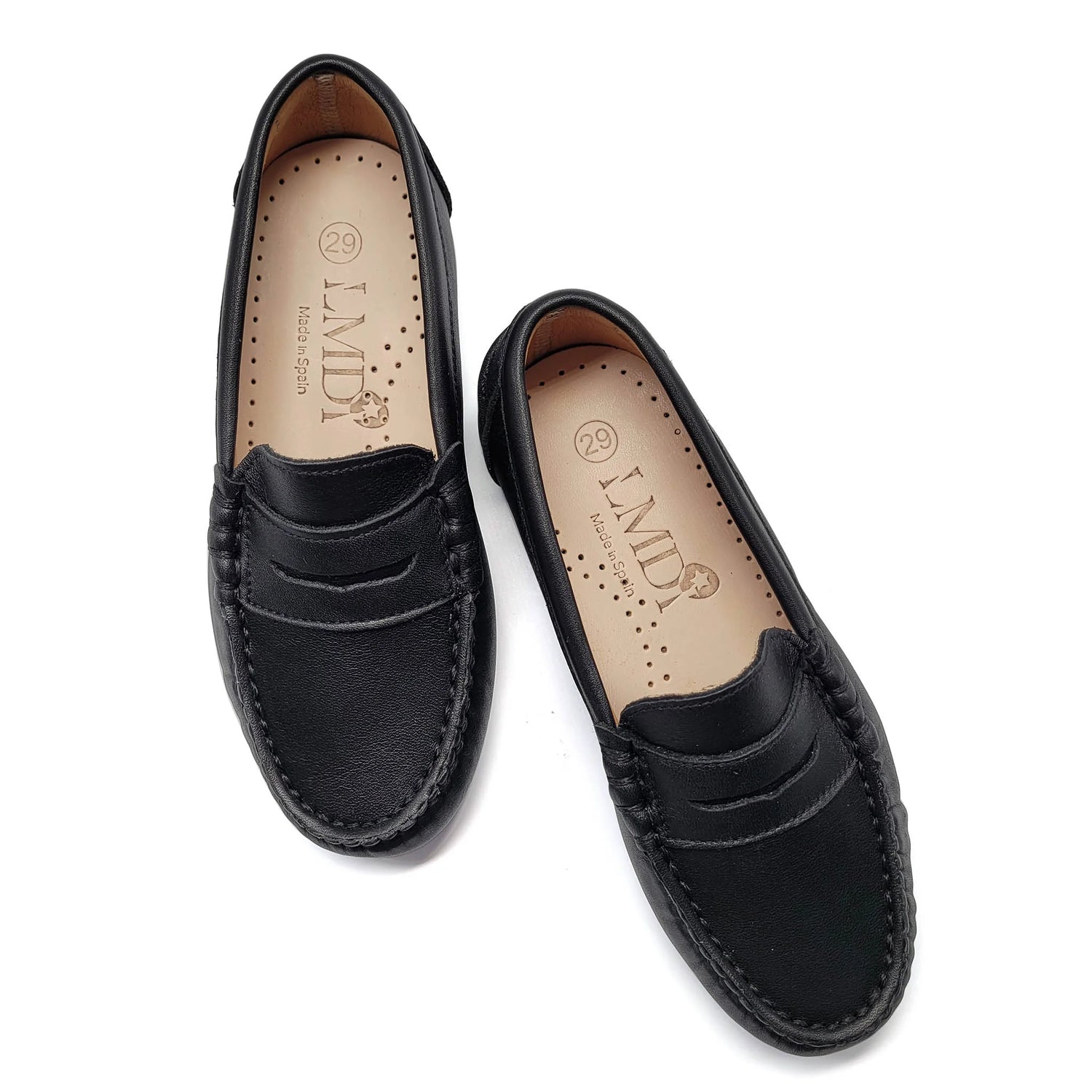 black penny loafer shabbos school shoe