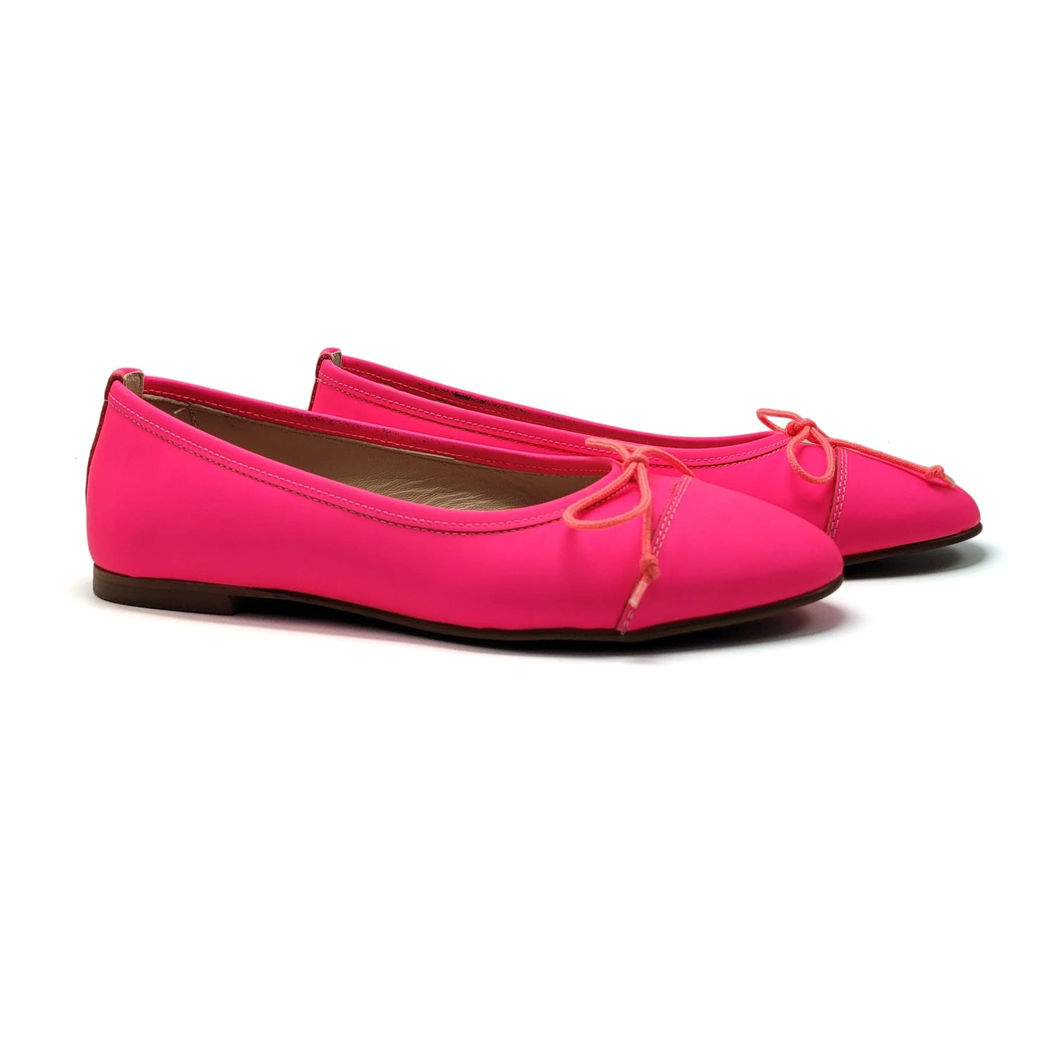 Lauve Lotus Gum Bow Ballet Flat 2241