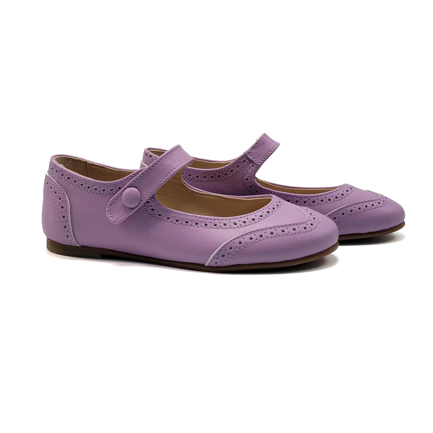 Lmdi Doll Lilac Wingtip Mary Jane