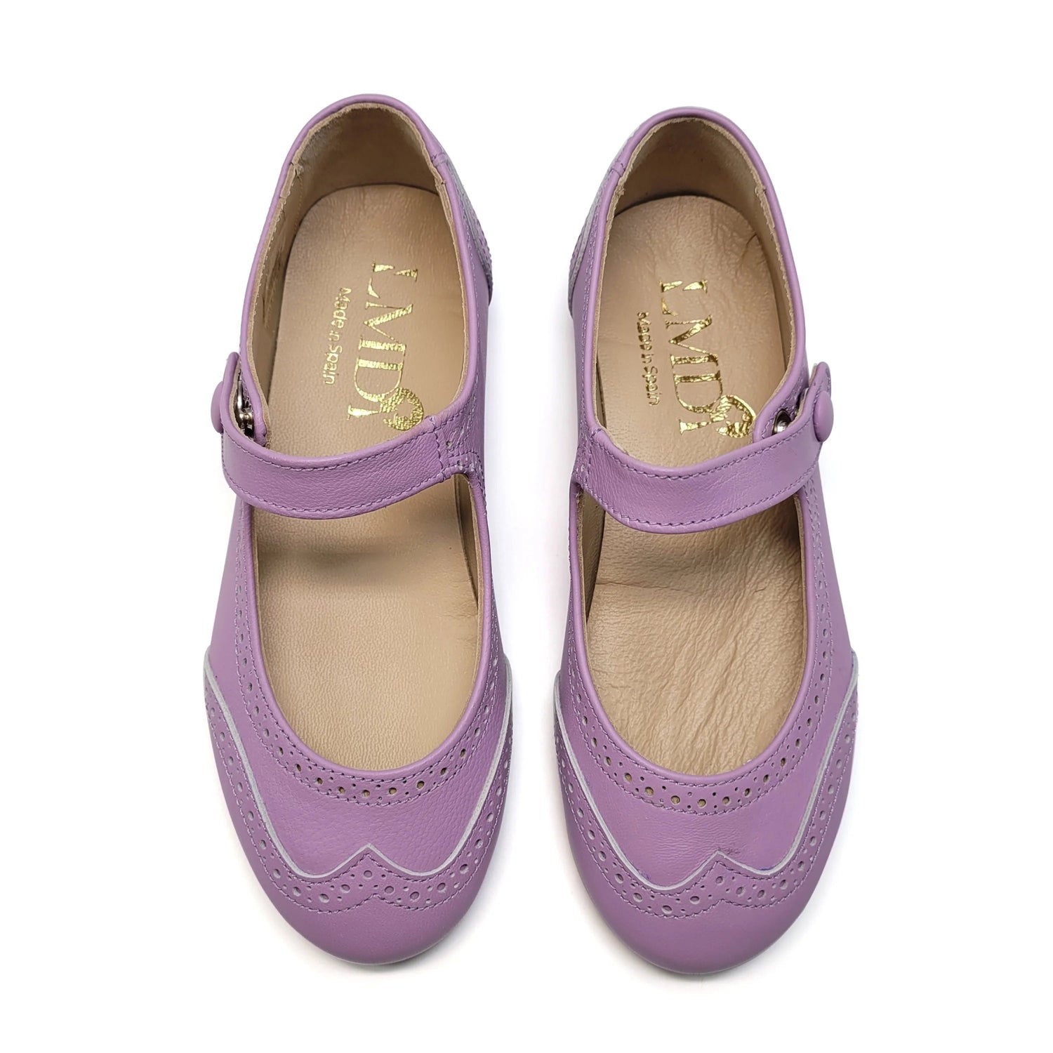 Lmdi Doll Lilac Wingtip Mary Jane