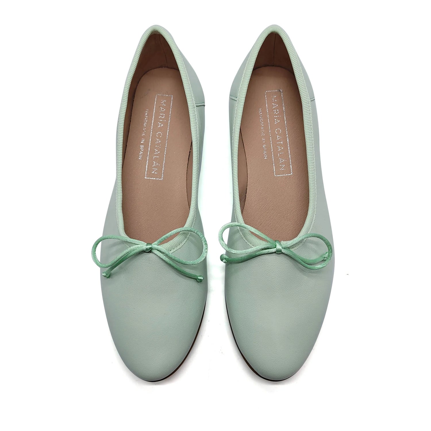 Maria Catalan Mint High Cut Ballet Flat 600713