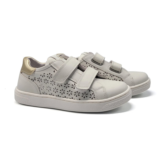 Naturino Saevel Floral Imprint Velcro Sneaker